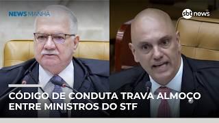 Almoço do STF é adiado em meio a debate interno sobre conduta | #NewsManhã