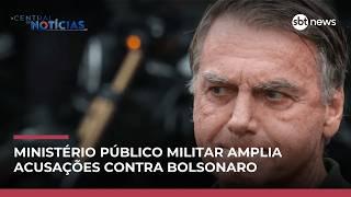 Ministério Público Militar amplia acusações contra Bolsonaro e Braga Netto