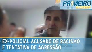 Policial aposentado é autuado por injúria racial após briga em reunião | Primeiro Impacto (20/01/25)