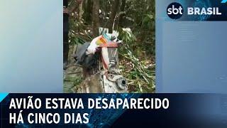 Destroços de avião desaparecido são encontrados no Amazonas | SBT Brasil (26/12/2024)