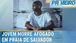 Adolescente de 15 anos morre após se afogar em praia de Salvador | Primeiro Impacto (22/11/24)