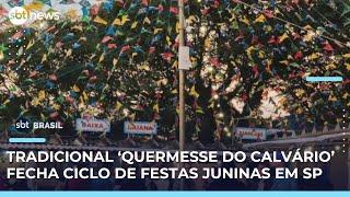 Quermesse do Calvário celebra festa junina em São Paulo | #SBTBrasil 