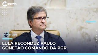 Lula assina recondução de Paulo Gonet à PGR em meio a tensão com Bolsonaro | #SBTBrasil 