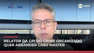 Exclusivo: Alessandro indica que CPI do crime organizado deve abranger o Master