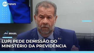 Carlos Lupi deixa o Ministério da Previdência | SBT Brasil (02/05/25)