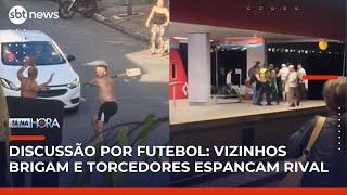 Violência ligada ao futebol tem noite de ataques e prisões em São Paulo | #TanaHora