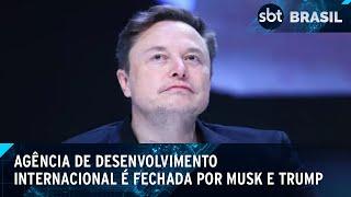 Elon Musk diz que vai fechar USAID com apoio de Donald Trump | SBT Brasil (03/02/25)