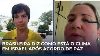 Brasileira em Israel diz como está o clima no país após acordo de paz | #MapaMundi