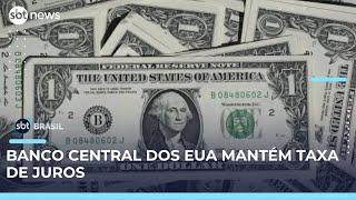 Banco Central dos EUA mantém juros inalterados pela 3ª vez consecutiva | SBT Brasil (07/05/25)