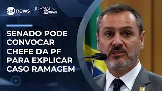 Senado pode convocar chefe da PF para explicar caso Ramagem | #JornaldoSBTNews