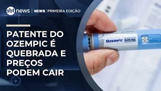 Patente do Ozempic é quebrada e abre caminho para genéricos | #NewsPrimeiraEdição