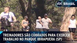 Parque Ibirapuera cobra taxa de treinadores que promovem atividades | SBT Brasil (12/11/24)