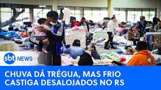▶️ SBT Rio Grande | Onda de frio afeta mais de 600 mil desalojados no RS