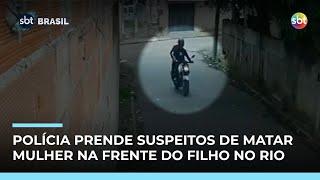 Polícia prende suspeitos de matar mulher na frente do filho em Sepetiba (RJ) 