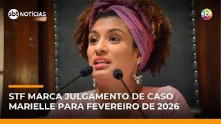 Julgamento de réus pelo assassinato de Marielle Franco será em fevereiro de 2026 | #SBTNotícias