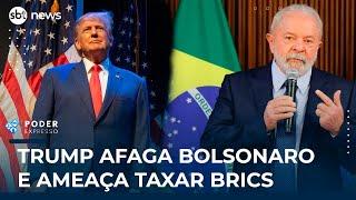 ▶️ Poder Expresso | Trump diz que Bolsonaro enfrenta caça às bruxas e ameaça taxar Brics