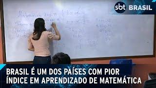 Brasil é um dos países com pior índice de aprendizado de matemática | SBT Brasil (04/12/24)