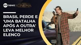 Brasil perde e 'Uma Batalha Após a Outra' leva melhor direção de elenco | #CinemaNoSBTNews