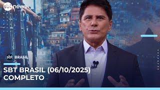 Assista à íntegra do SBT Brasil desta segunda-feira (06/10/2025) | #SBTBrasil