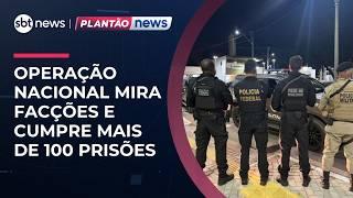 Operação Força Integrada: combate ao tráfico de drogas e armas | #NewsPrimeiraEdição