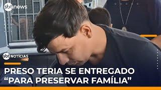 Morte de delegado: Suspeito teria se entregado para “preservar familiares” | #SBTNotícias
