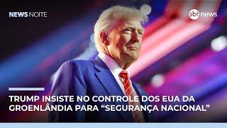 Trump comenta limites impostos pelo governo da Groenlândia | #NewsNoite
