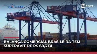 Em ano de tarifaço, balança comercial brasileira tem superávit de R$ 68,3 bi