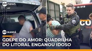 SP: Quadrilha do “golpe do amor” é presa após extorquir idoso com fotos íntimas | #SBTManhã