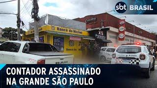 Contador é executado em Carapicuíba | SBT Brasil (27/12/24)