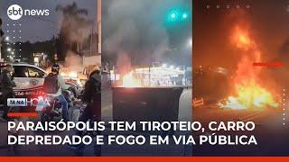 Ação da PM termina em morte e provoca noite de caos em Paraisópolis | #TanaHora