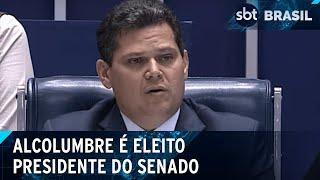 Davi Alcolumbre é eleito presidente do Senado Federal | SBT Brasil (01/02/25)