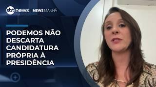 Podemos não descarta candidatura própria à Presidência: "temos excelentes nomes" | #NewsManhã