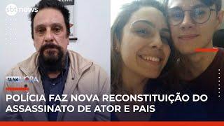 Caso Cupertino: polícia faz nova reconstituição do assassinato de ator | Tá na Hora (06/05/25)