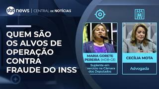 Quem são os investigados na operação contra fraude no INSS e o papel de cada um | #CentraldeNotícias