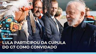 Lula discursa na cúpula do G7 e alerta sobre problemas no Oriente Médio | #SBTBrasil