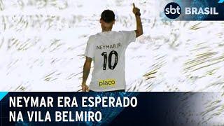 Chuva atrasa clássico de Santos e São Paulo; Neymar não vai à Vila Belmiro | SBT Brasil (01/02/25)