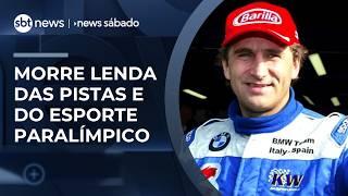 Morre Alex Zanardi, lenda do automobilismo e multicampeão paralímpico, aos 59 anos | #NewsSabado