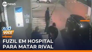 Criminosos armados invadem hospital no Rio para matar rival internado | #AloVoce