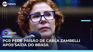 Carla Zambelli, condenada pelo STF, afirma que deixou o Brasil | SBT Brasil (03/06/25)
