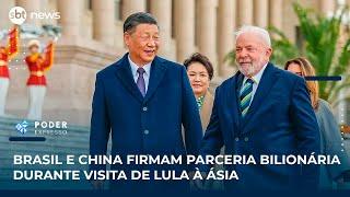 Brasil e China firmam parceria bilionária durante visita de Lula à Ásia 