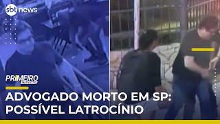 Imagens mostram ataque a advogado Luiz Fernando Pacheco em possível latrocínio | #PrimeiroImpacto