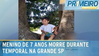 Chuva na Grande SP: menino morre após ser arrastado para bueiro | Primeiro Impacto (27/01/25)