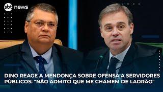Dino reage a Mendonça sobre ofensa a servidores públicos: "Não admito que me chamem de ladrão"