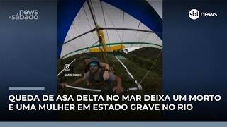 Acidente com asa delta mobiliza bombeiros e termina com vítima fatal | #NewsSábado