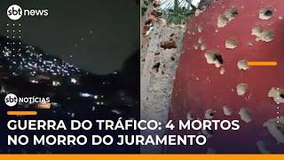 RJ: Ação da PM no Juramento, em meio à disputa de facções, deixa 4 suspeitos mortos | #SBTNotícias