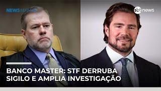 Caso Banco Master: Toffoli autoriza quebra de sigilos e bloqueio de R$ 5 bilhões | #NewsManhã
