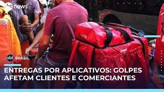 Comerciantes e clientes são vítimas de golpes durante entregas | #SBTBrasil 