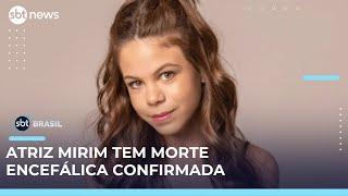 Morre Millena Brandão, atriz mirim do SBT | SBT Brasil (02/05/25)