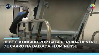 Bebê é atingido por bala perdida no Rio; 15 crianças já foram baleadas este ano