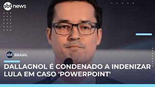 Deltan Dallagnol é condenado a pagar R$ 135,4 mil a Lula em caso 'PowerPoint'| #SBTBrasil